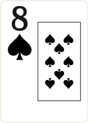 Eight of spades