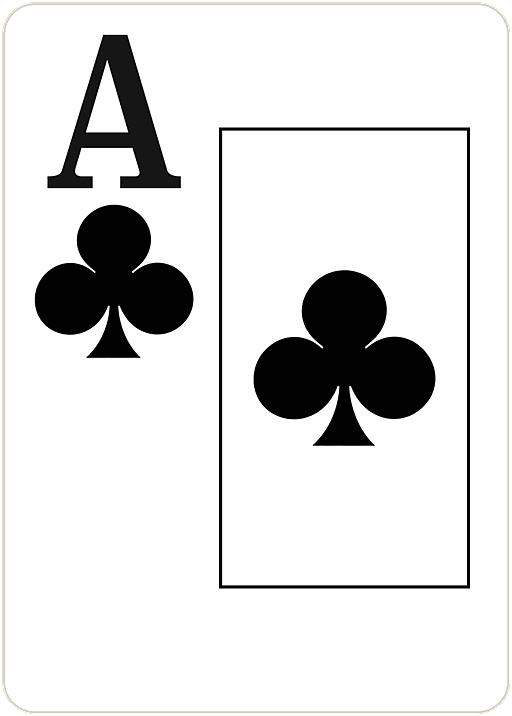 Ace of clubs